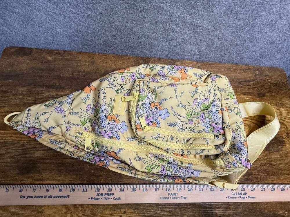 Vera Bradley ReActive Sling Backpack Sunlit Garden Floral